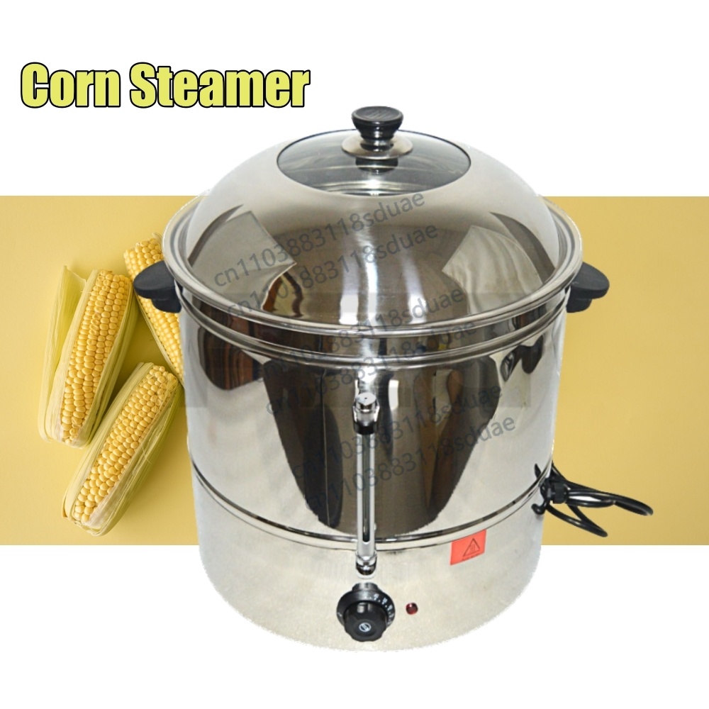 Commercial Kitchen Steamer - 48L業務用電気多目的フードスチーマー、スイートコーンスチーマー、野菜スチーマー、省エネ、ホテルキッチン向け