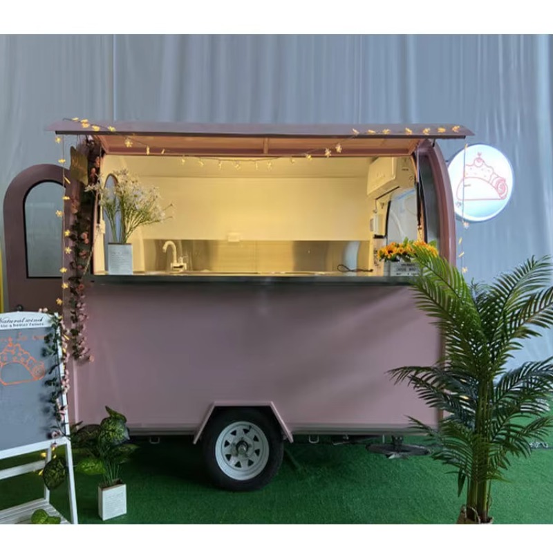 Commercial Kitchen Vendor - 業務用厨房機器 屋台用ソフトクリームマシン 移動販売用アイスクリームトレーラー 屋外販売業者向け