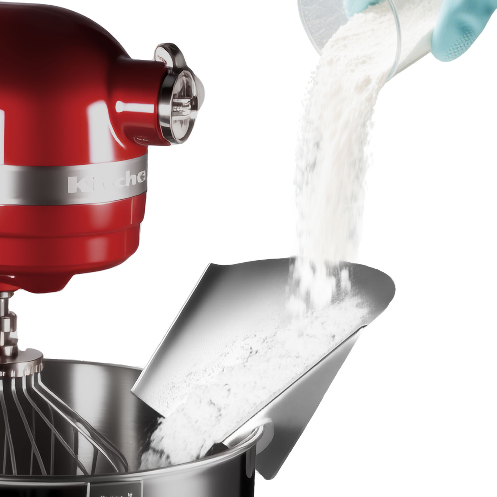 Commercial Kitchen Aid Mixer - スタンドミキサー用ステンレススチール製ティッピングガード1個-ステンレススチール製ミキサーボウルはKITCHENAIDチルトヘッドスタンドミキサーと互換性があります