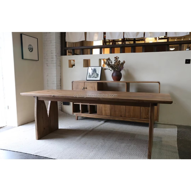 無垢材ダイニングテーブルセット モダン木製ダイニングセット  - Commercial Kitchen Set のレビューと価格