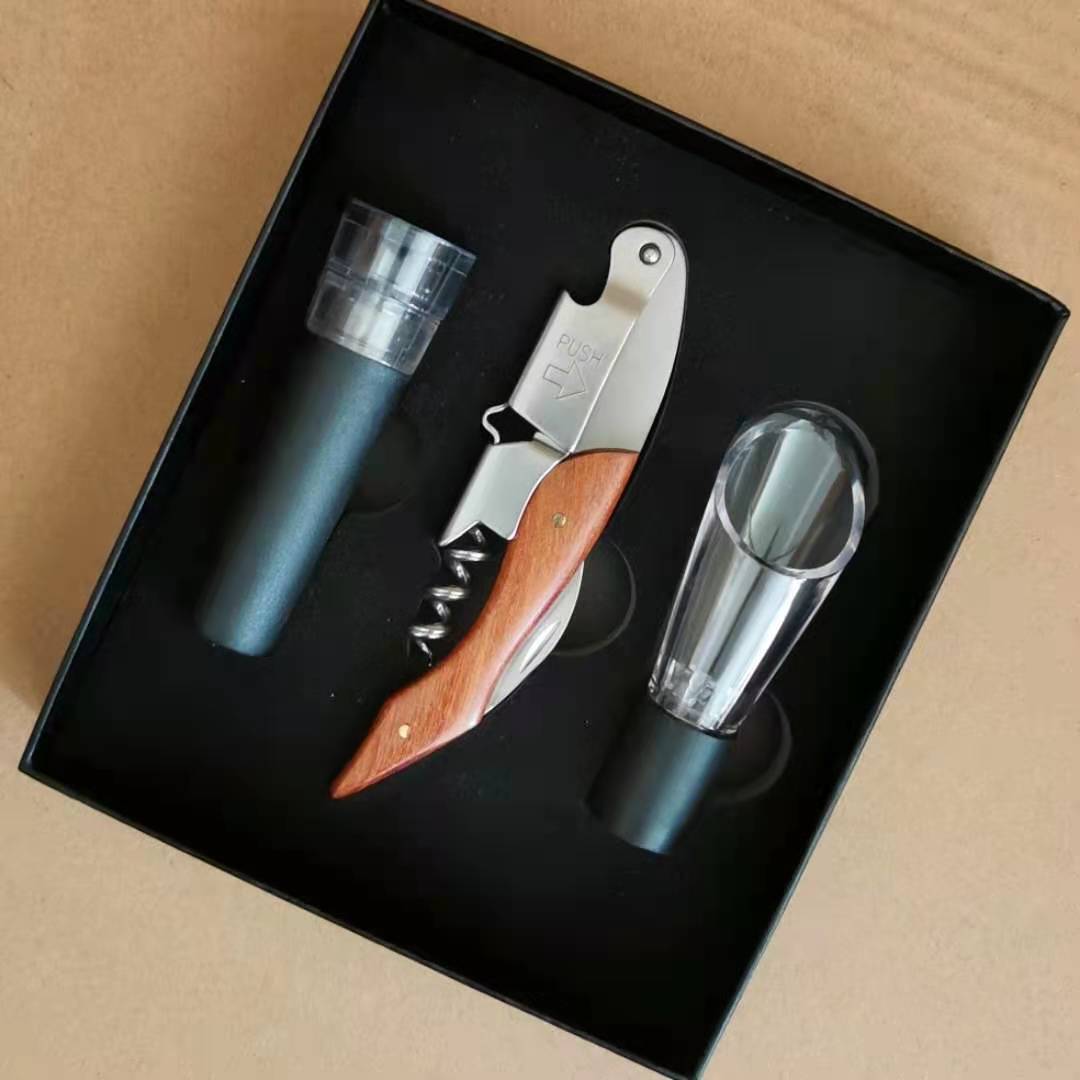 赤ワイン栓抜きセット,コルク栓抜き,木製栓抜き,タツノオトシ - Commercial Kitchen Set のレビューと価格