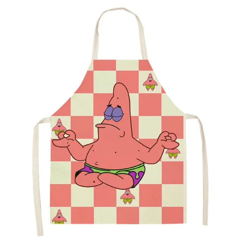 スポンジボブ パトリック キッチンエプロン 大人用 リネンビ - Commercial Kitchen Set のレビューと価格