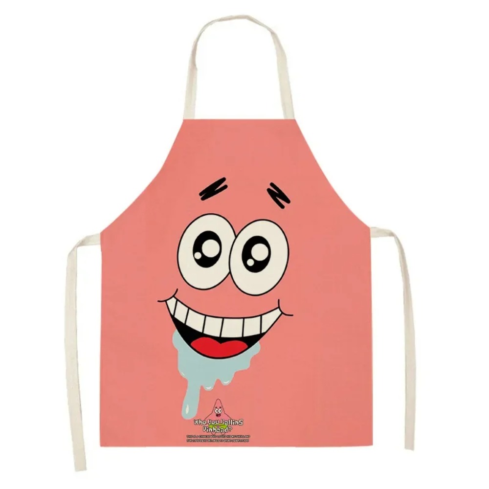 スポンジボブ パトリック キッチンエプロン 大人用 リネンビ - Commercial Kitchen Set のレビューと価格