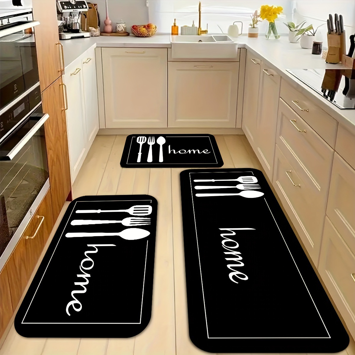 VIKAMA1/2 個キッチン珪藻泥フロアマット耐油防水速乾 - Kitchen Flooring Commercial のレビューと価格