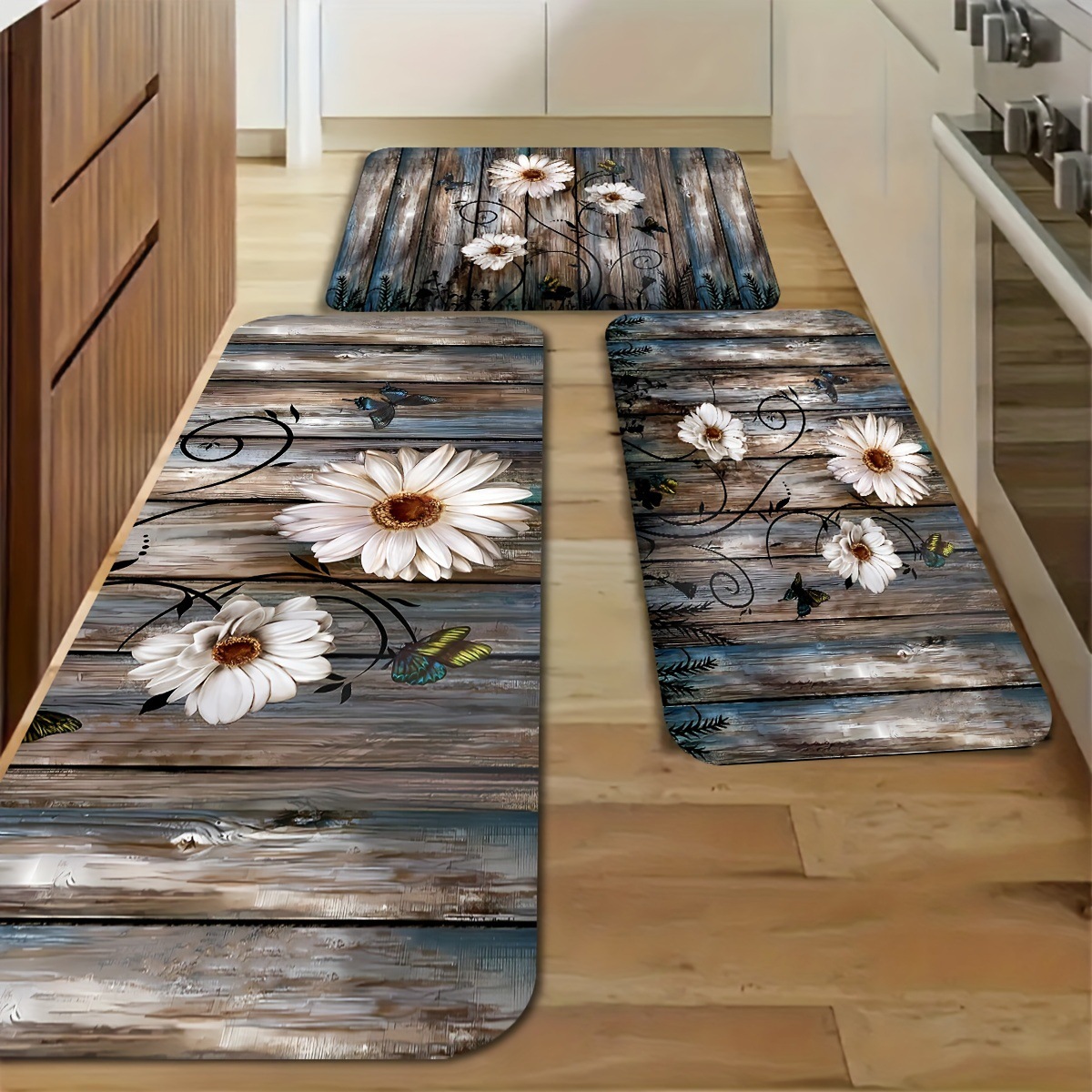 VIKAMA1/2 個キッチン珪藻泥フロアマット耐油防水速乾 - Kitchen Flooring Commercial のレビューと価格