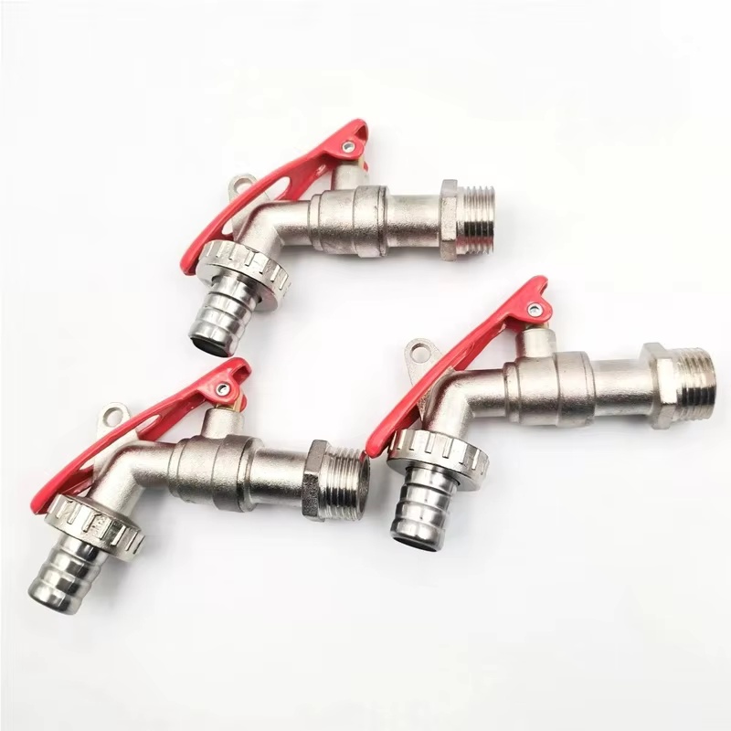 1Pc 1/2 インチ亜鉛合金蛇口ガーデンビブコック屋外ロッ - Commercial Kitchen Tap のレビューと価格