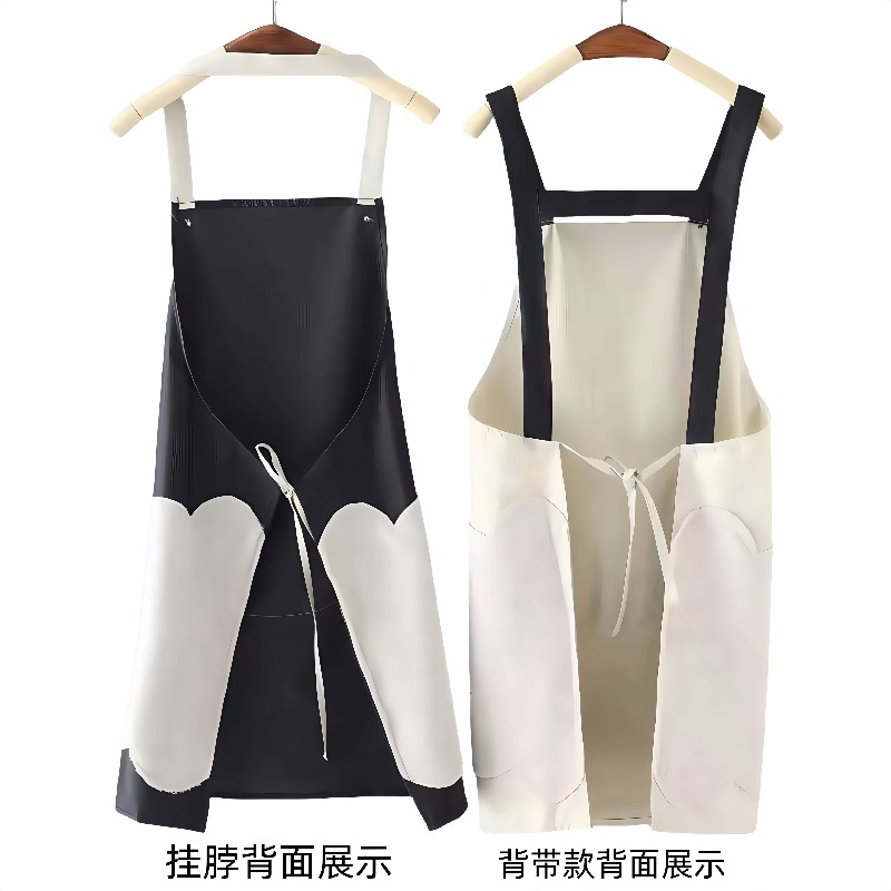 新しい防水耐油 PVC エプロンキッチン調理用、かわいいノー - Commercial Kitchen Set のレビューと価格