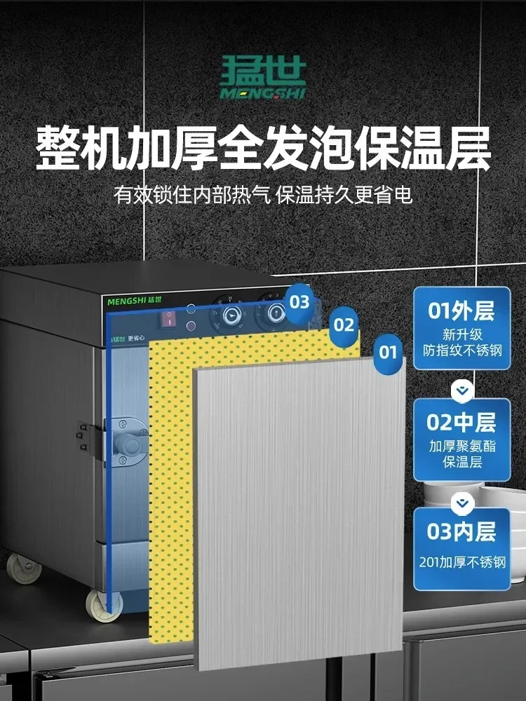 220V ステンレス製業務用電気蒸し器 自動食品蒸し器 蒸し - Commercial Kitchen Steamer のレビューと価格