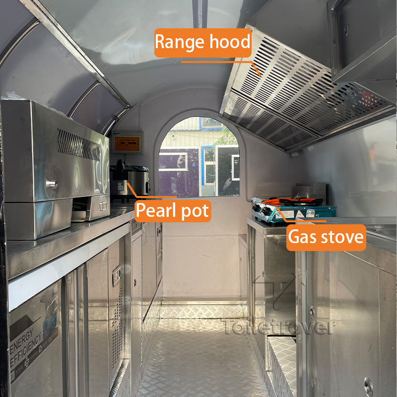 移動式牽引可能なフードトラックトレーラー、ホットドッグ、ハン - Commercial Kitchen Uk のレビューと価格