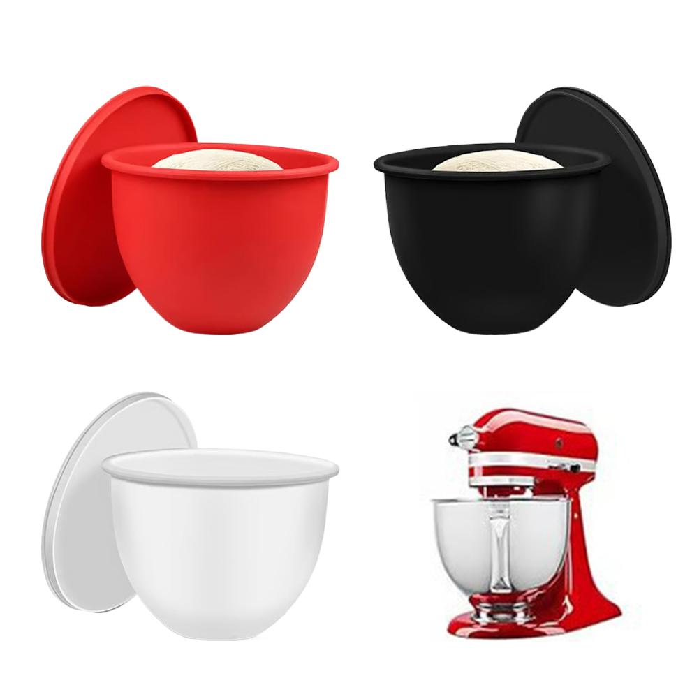 1 個のユニバーサルシリコンボウル、蓋付き、キッチンエイドチ - Commercial Kitchen Aid Mixer のレビューと価格
