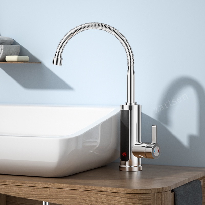 キッチン蛇口電気タップキッチンタップ瞬間湯沸かし器加熱可能  - Commercial Kitchen Tap のレビューと価格