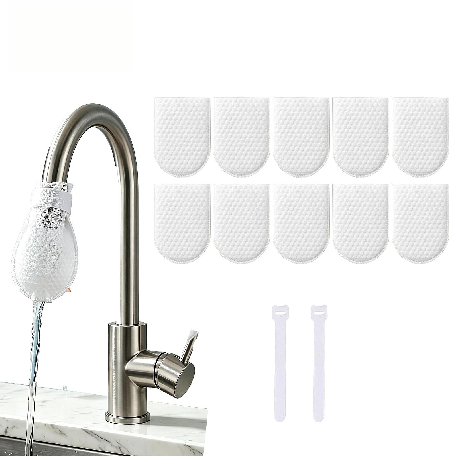 蛇口フィルターコットン、水道水フィルターバッグ、蛇口用防滴浄 - Commercial Kitchen Tap のレビューと価格