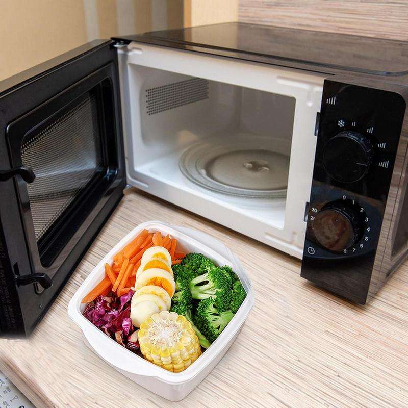 電子レンジ野菜蒸し器ボウル、魚の準備ミール用の多用途食品容器 - Commercial Kitchen Steamer のレビューと価格
