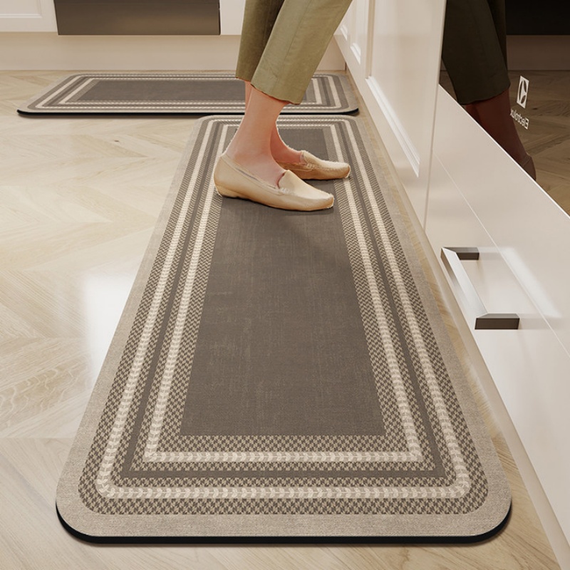キッチン用ロングフロアマット、吸水性が高く掃除しやすいランド - Kitchen Flooring Commercial のレビューと価格