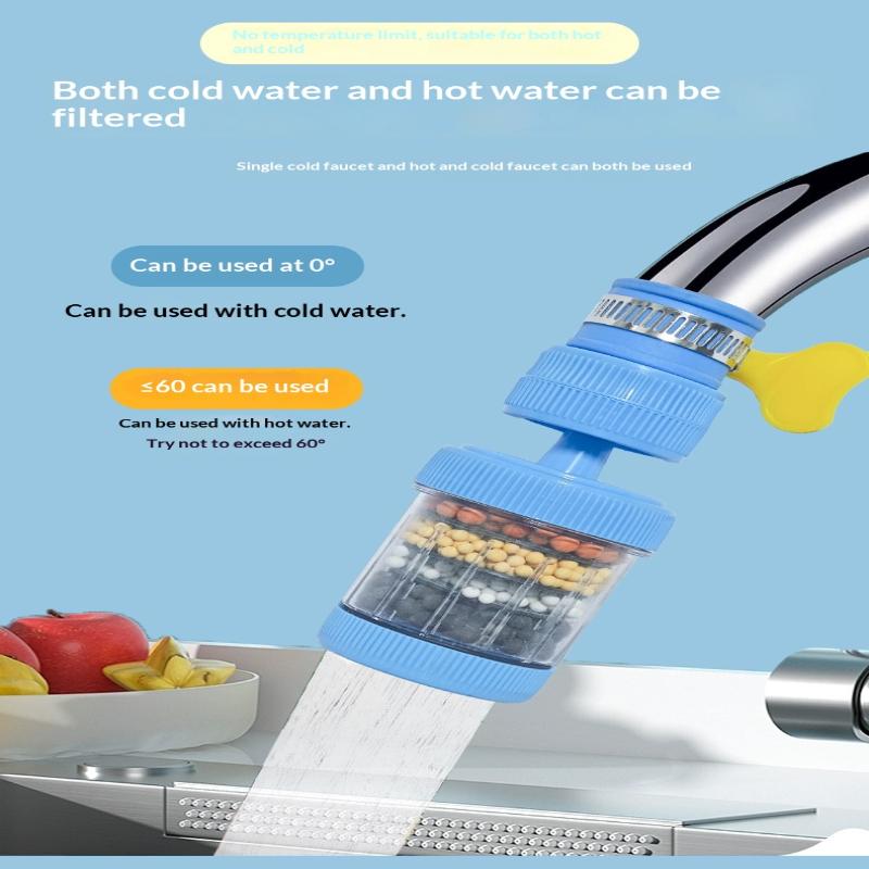 ユニバーサル360度回転式蛇口浄水器インターフェース、飛沫防 - Commercial Kitchen Tap のレビューと価格