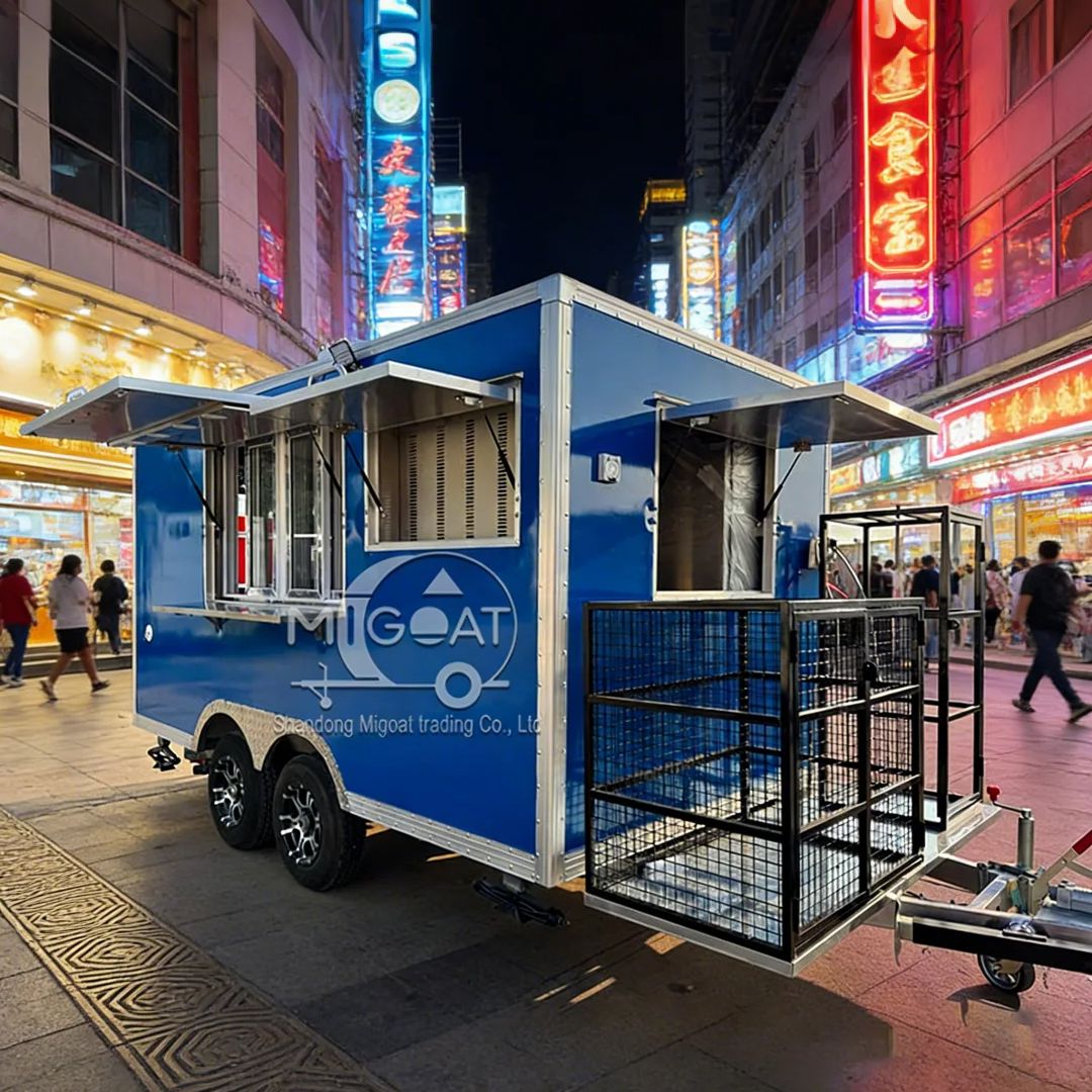商業用多機能牽引式フードトレーラー、屋外マーケット、フードフ - Commercial Kitchen Vendor のレビューと価格