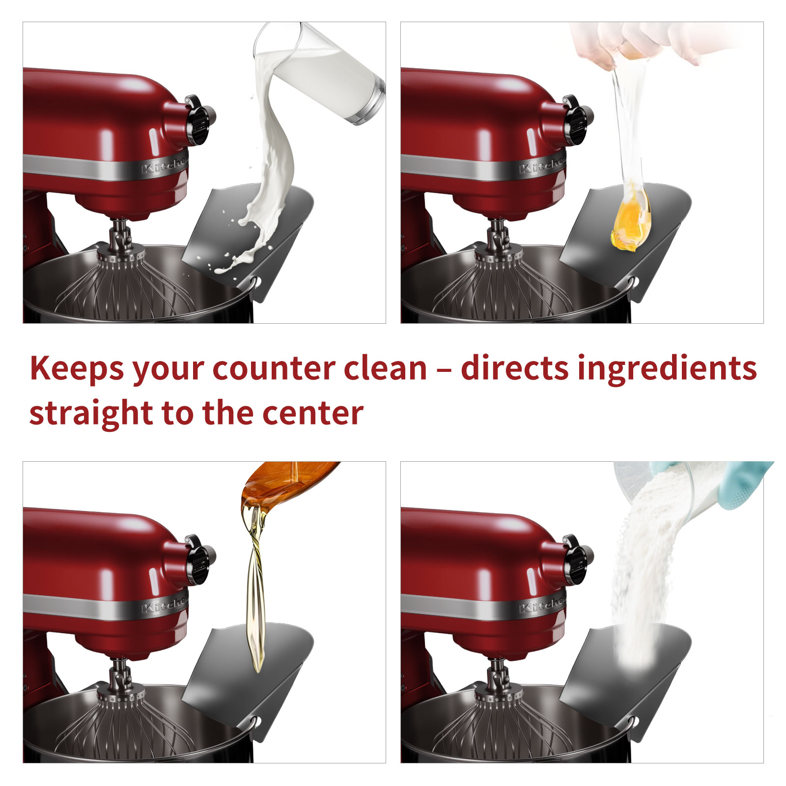 スタンドミキサー用ステンレススチール製ティッピングガード1個 - Commercial Kitchen Aid Mixer のレビューと価格