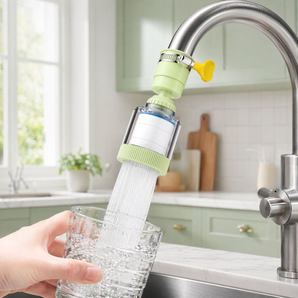 ユニバーサル蛇口フィルター 360 度回転可能防沫フィルター - Commercial Kitchen Tap のレビューと価格