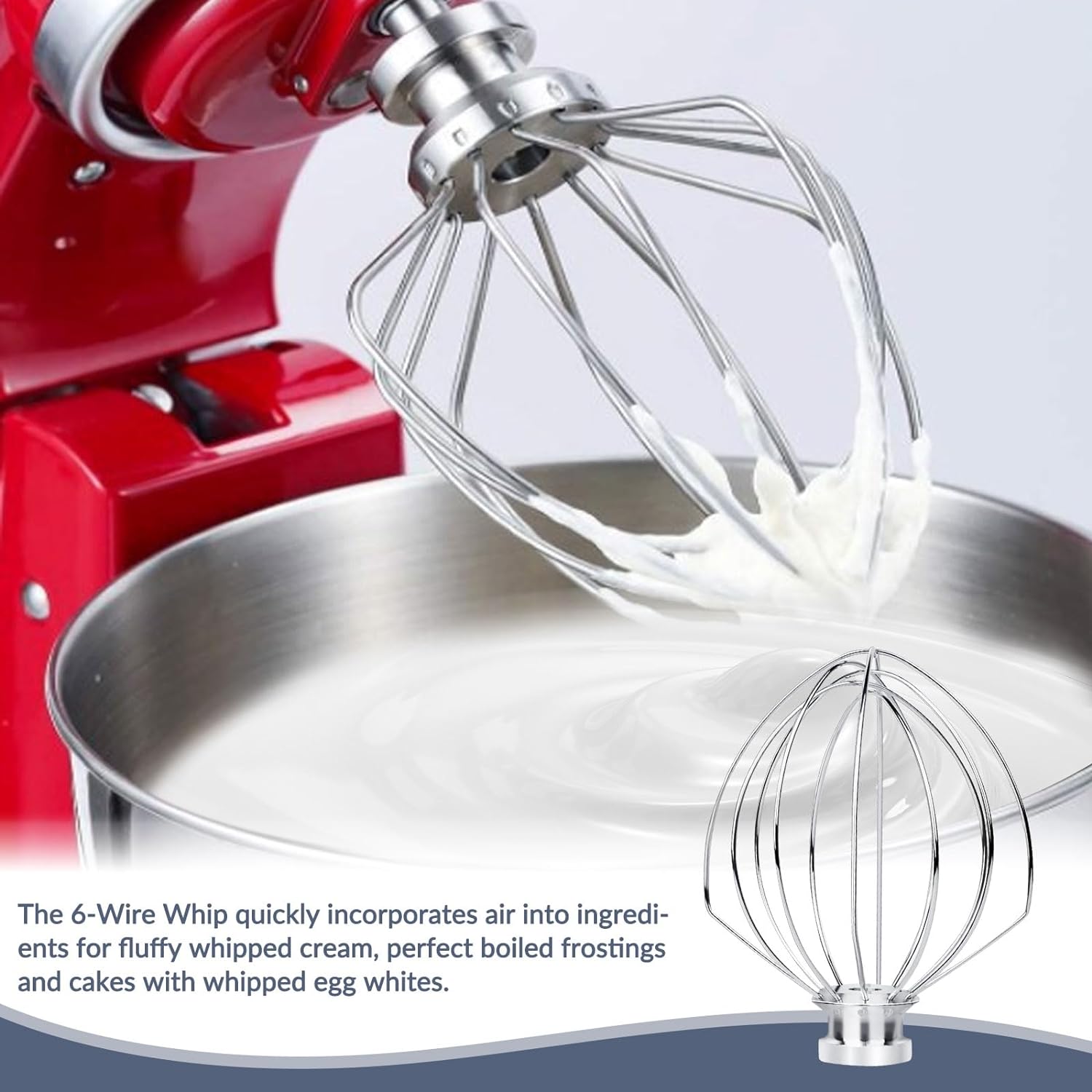 交換部品 K45WW ステンレススチール 6 線式泡立て器ア - Commercial Kitchen Aid Mixer のレビューと価格