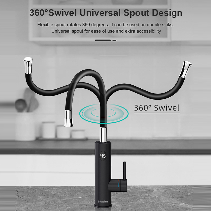 ブリウェルナ電気温水器 220V 2 in 1 キッチン蛇口 - Commercial Kitchen Tap のレビューと価格