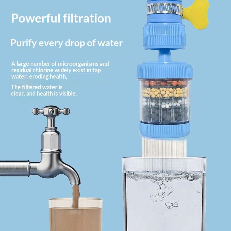 蛇口用浄水器 360度回転式汎用防滴浄水器 キッチンシンクス - Commercial Kitchen Tap のレビューと価格