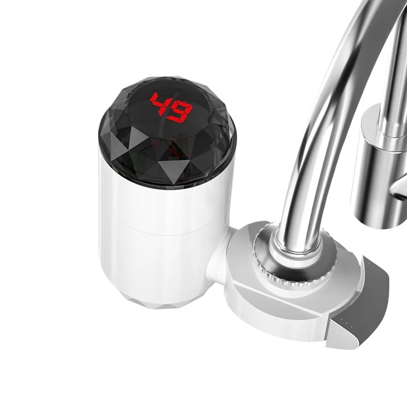 3000Wインスタント温水ヒーター蛇口、温度表示付きタンクレ - Commercial Kitchen Tap のレビューと価格